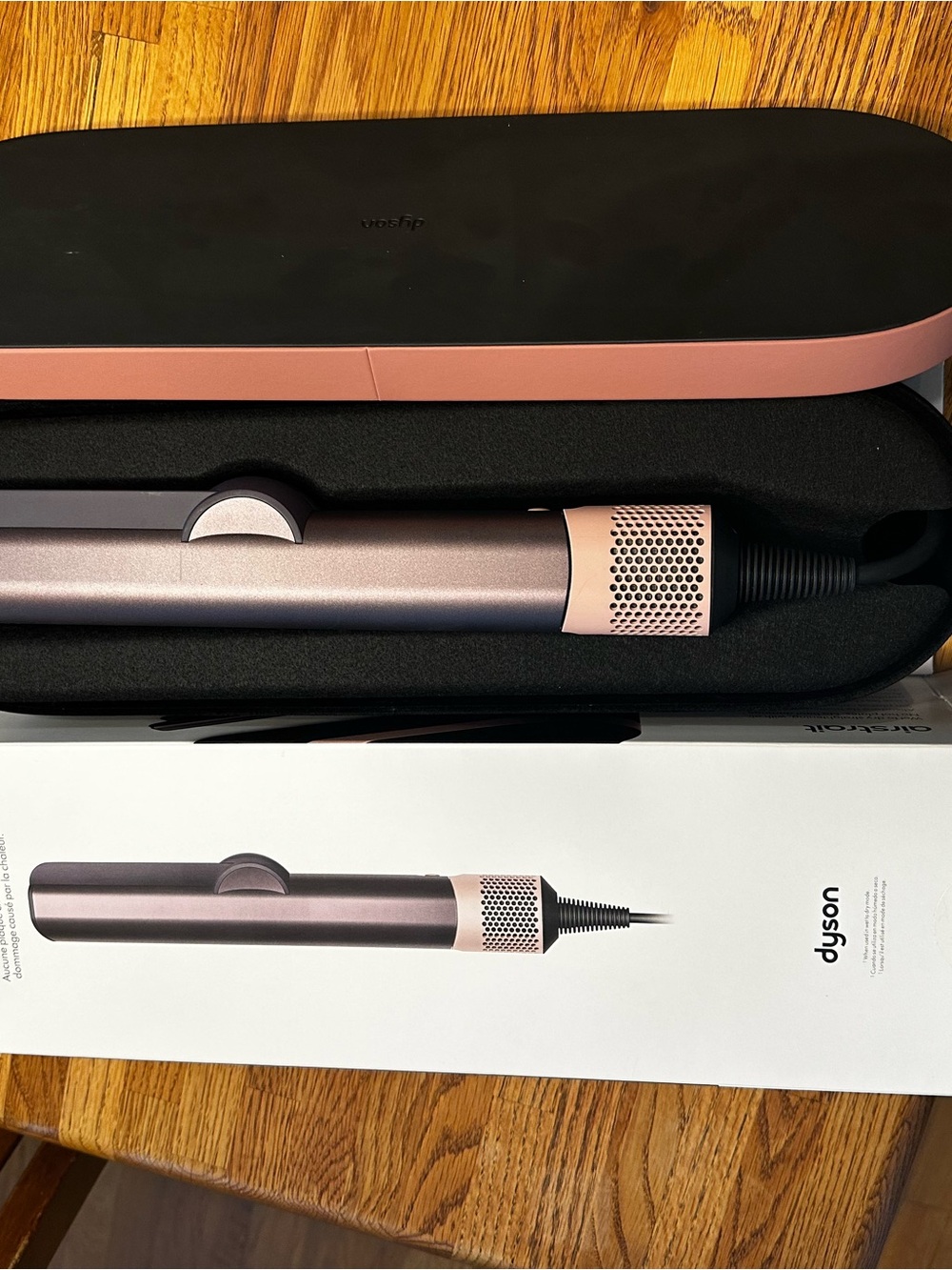 Dyson Airstrait Straightener (Wet to Dry) – Limited Edition Jasper Plum/Rose Go
